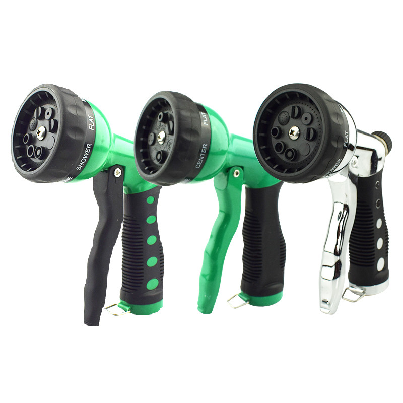 4 Bar Metal Garden Hose Spray Gun , Heavy Duty Hose Spray Gun