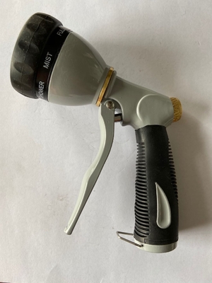4 Bar TRP Cover Garden Hose Spray Gun , Water Spray Gun For Garden Hose