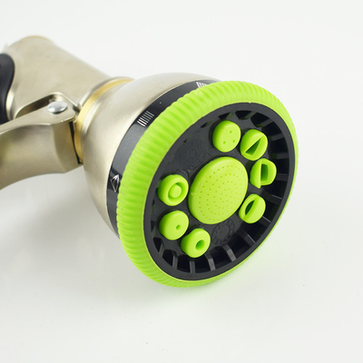 8 Function Heavy Duty Water Spray Gun Logo Printed