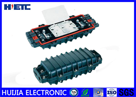 Horizontal Outdoor Fiber Optic Closure Single Core With Ribbon Fiber