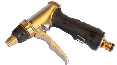 Lightweight Metal Hose Spray Gun , Garden Hose Pipe Spray Gun