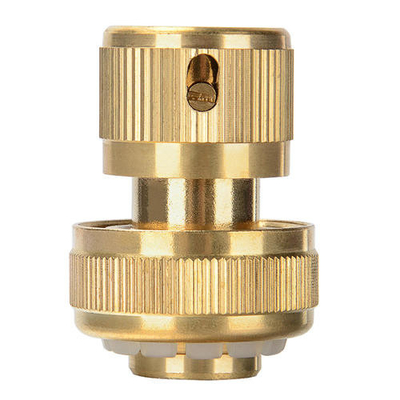 4PCS Brass Garden Hose Connectors , Brass Hose Pipe Tap Connector