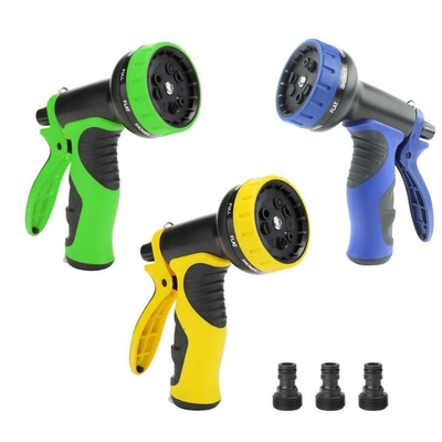 Quick Connect Water Hose Spray Gun , Garden Handheld Water Spray Gun