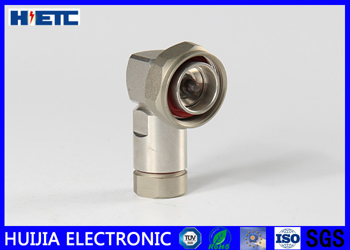 7/16 DIN Male Right Angled Coax Connector For 1/2&quot; Feeder Coaxial Cable